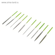 Набор надфилей алмазных "СИБРТЕХ", 140х70х3, 10 шт
